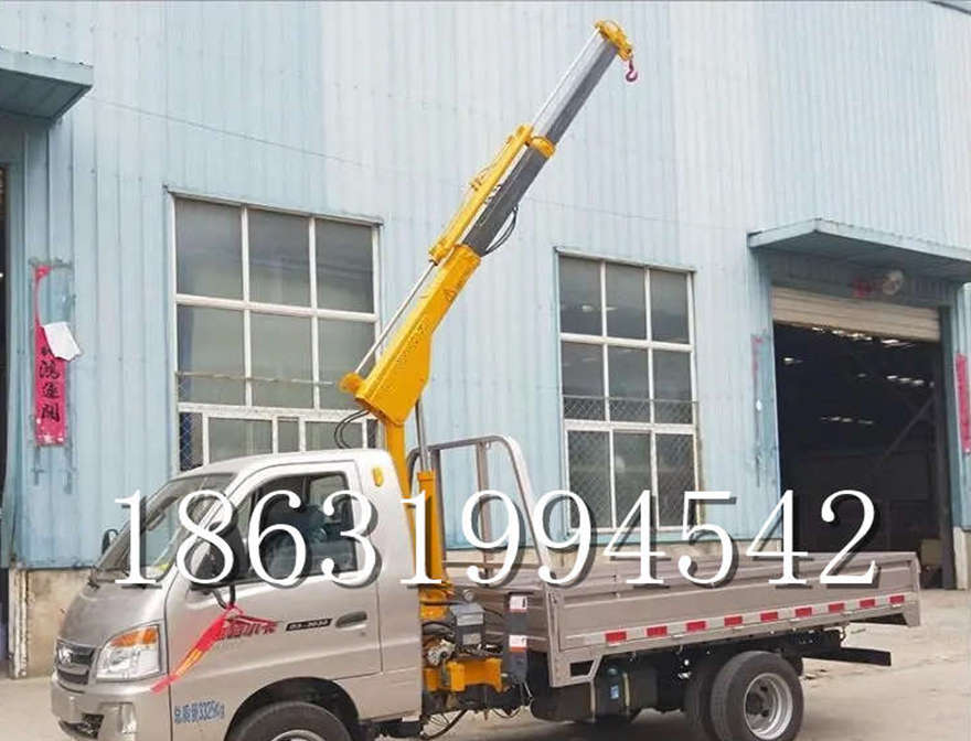 河北区车载吊机码头移动车载吊机包安装随车吊固定车载吊1/2吨吊机